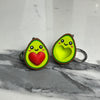 Llavero de pareja de aguacates lindo, llaveros de aguacate magnéticos, regalo divertido para novio o novia, accesorios creativos